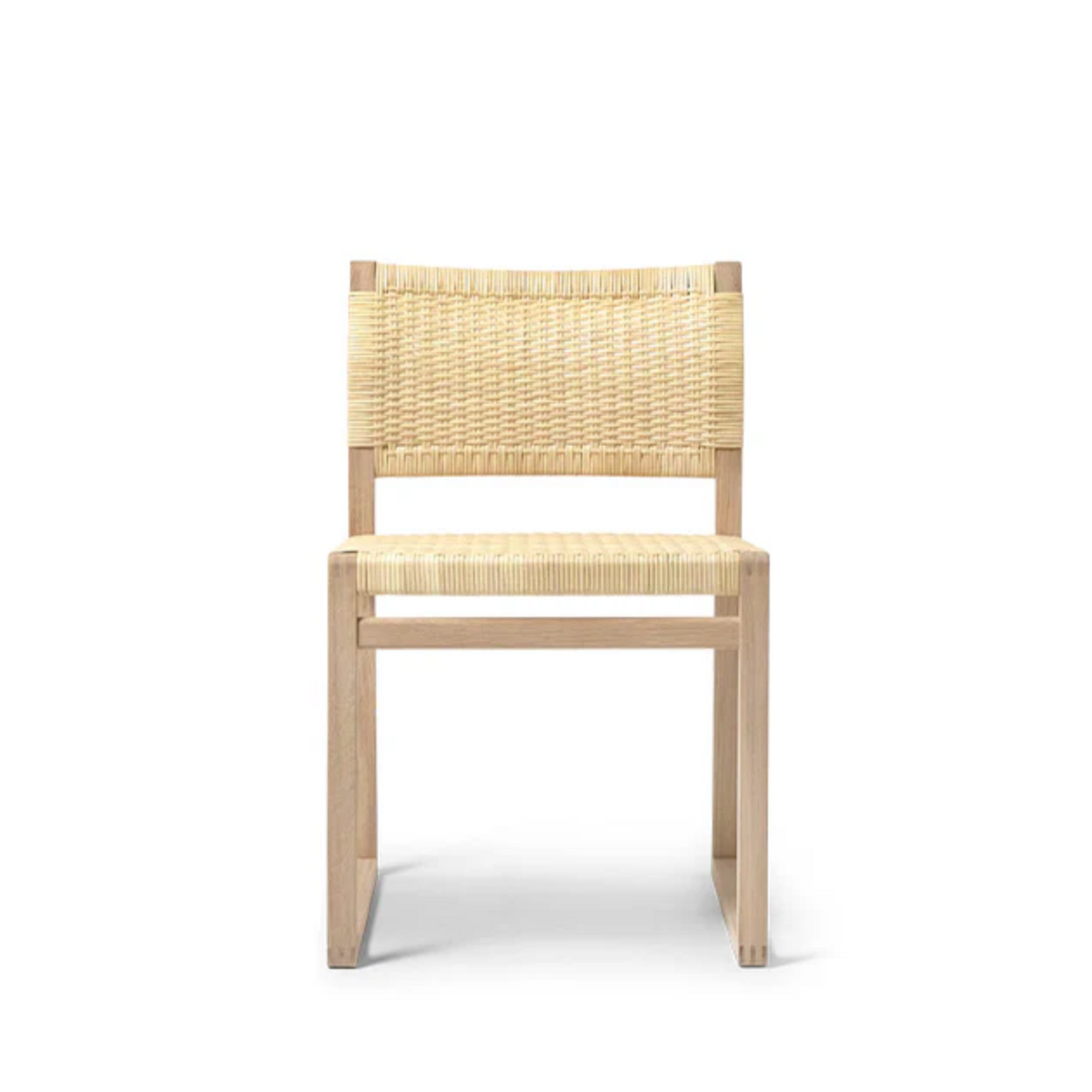 Cane Wicker Chair by Børge Mogensen