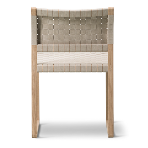 Linen Webbing Chair by Børge Mogensen