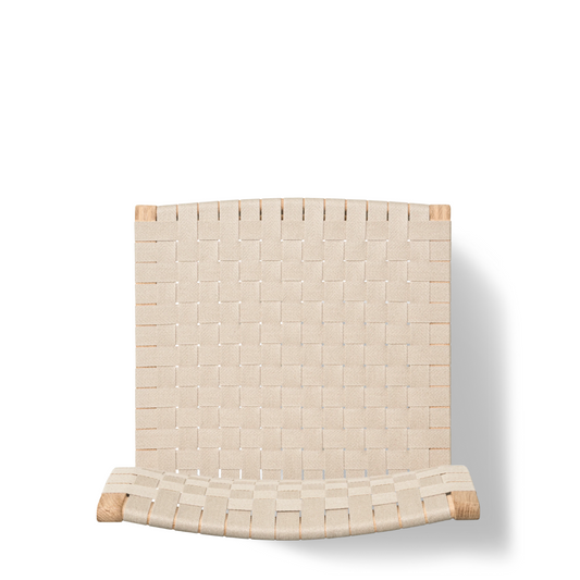Linen Webbing Chair by B√∏rge Mogensen