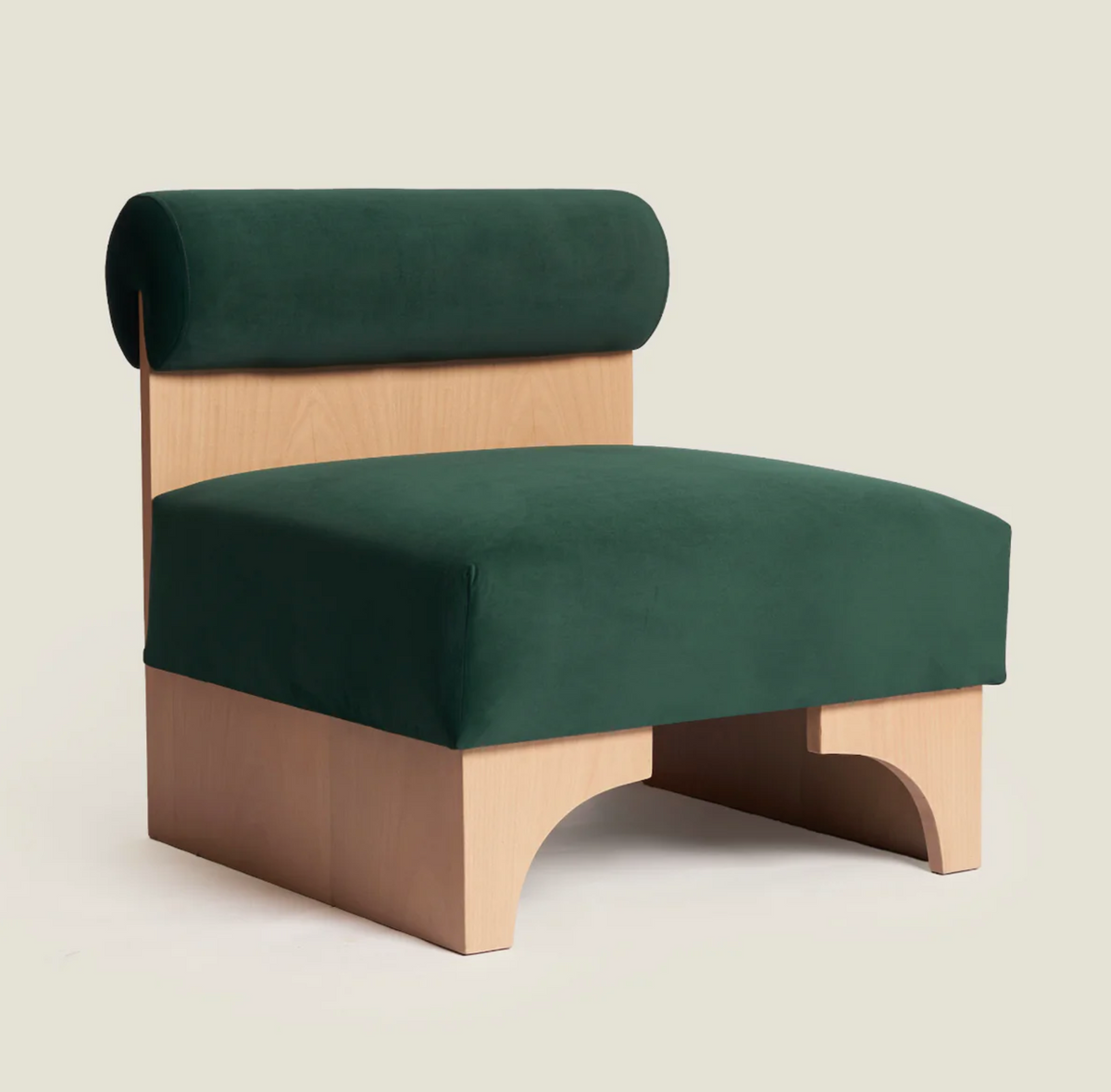 Marcella in Green - Statement Chair