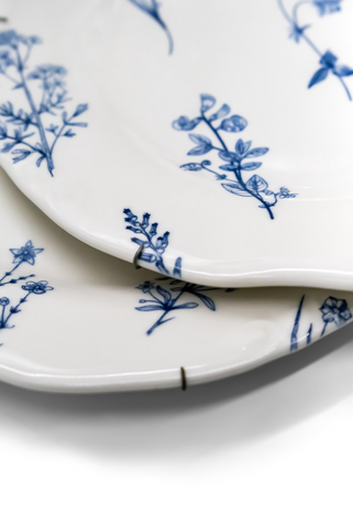 Karaca Verona Floral Plates Mini Set