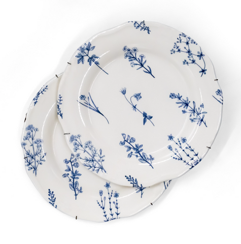 Karaca Verona Floral Plates Mini Set