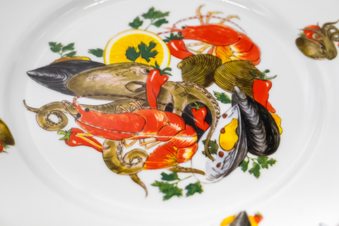 Astier De Villatte, Frutti Di Mare Plates Mini Set