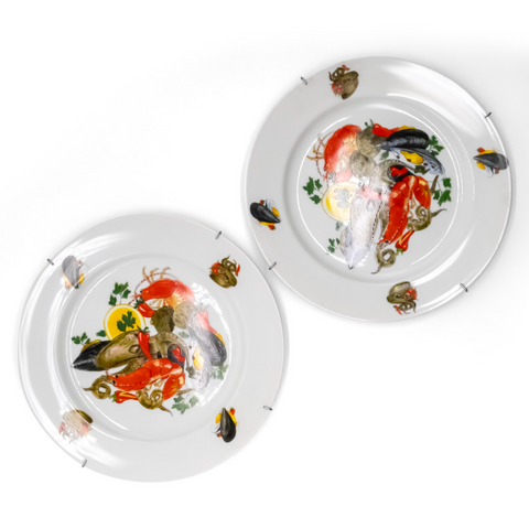 Astier De Villatte, Frutti Di Mare Plates Mini Set