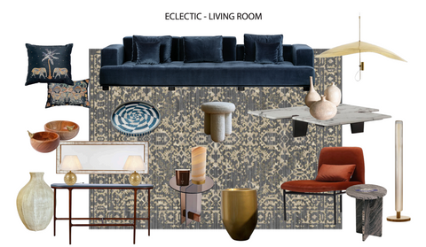 Eclectic - Living Room