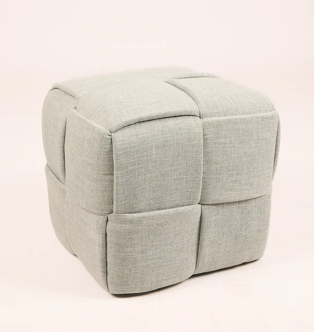 Grid Ottoman Pouf