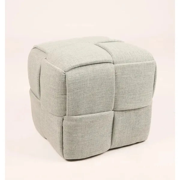 Grid Ottoman Pouf