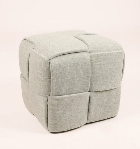 Grid Ottoman Pouf