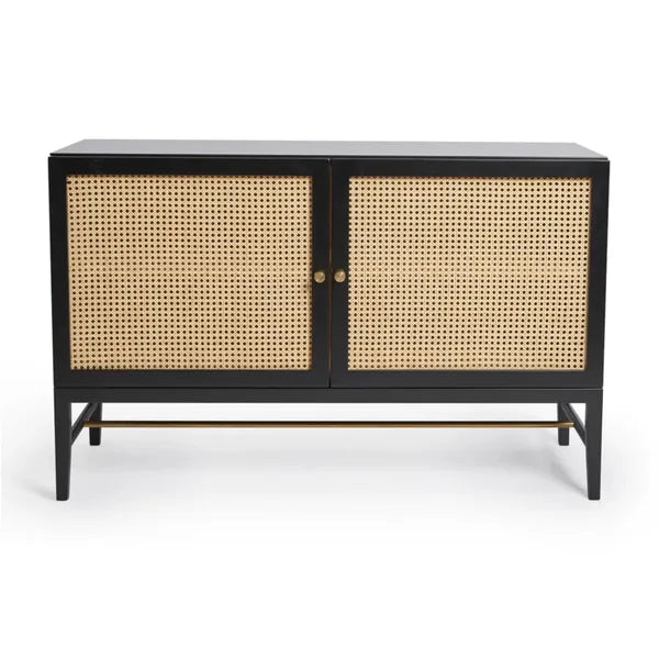 Cane Black Cabinet