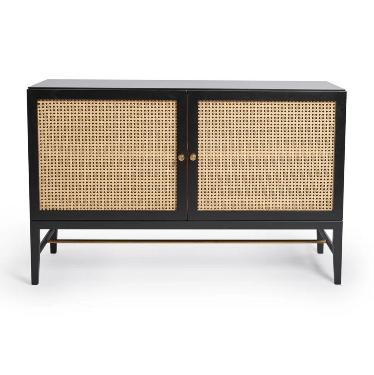 Cane Black Cabinet