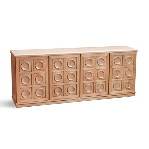 Beech Marble Sideboard