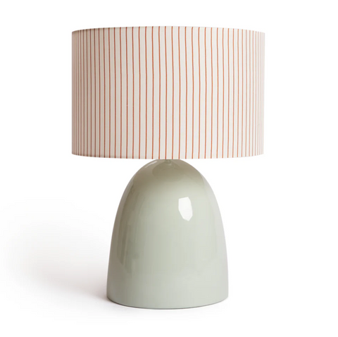 Luna Table Lamp - Striped Chapeau