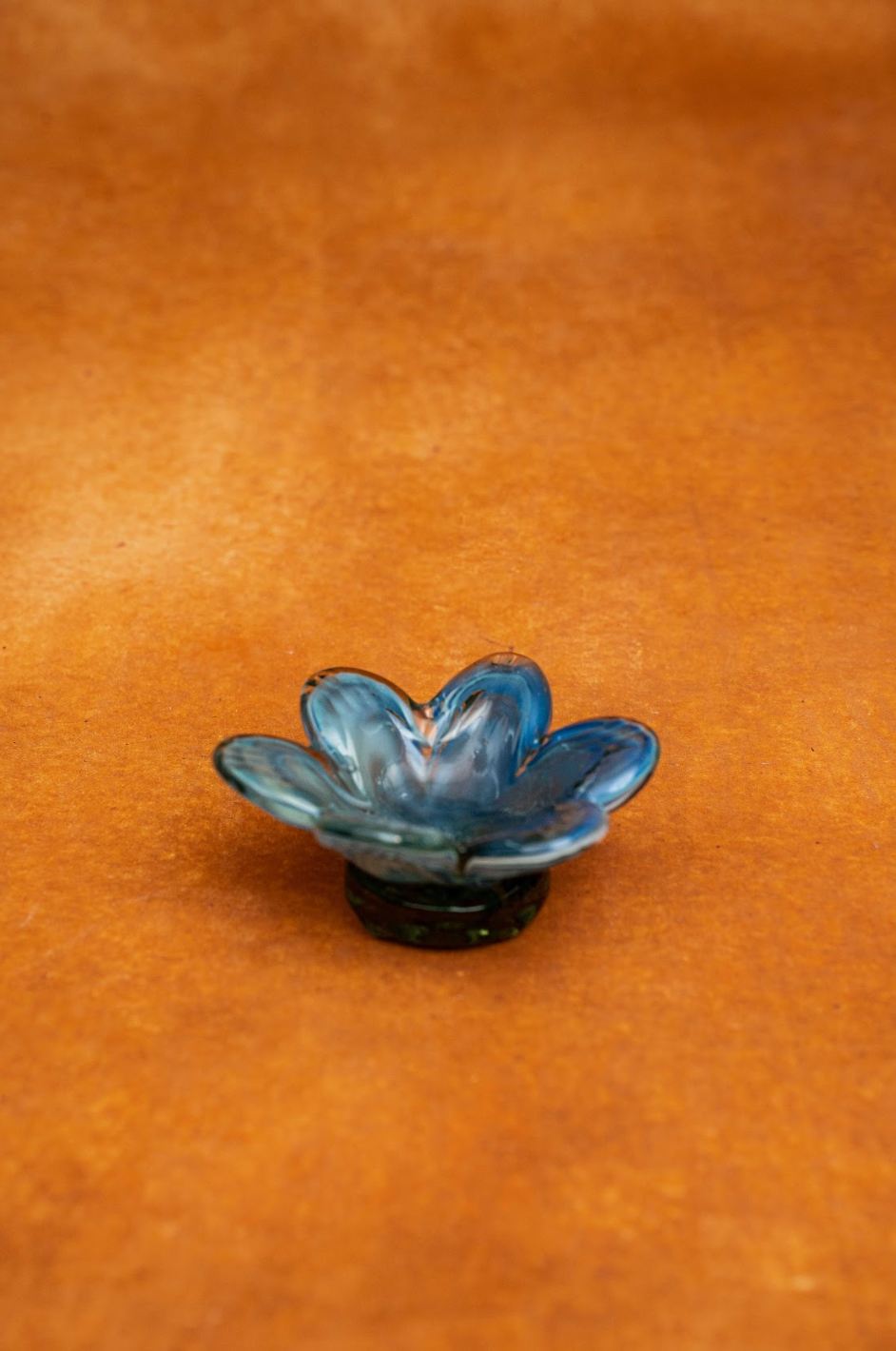 Murano Metallic Flower Bowl
