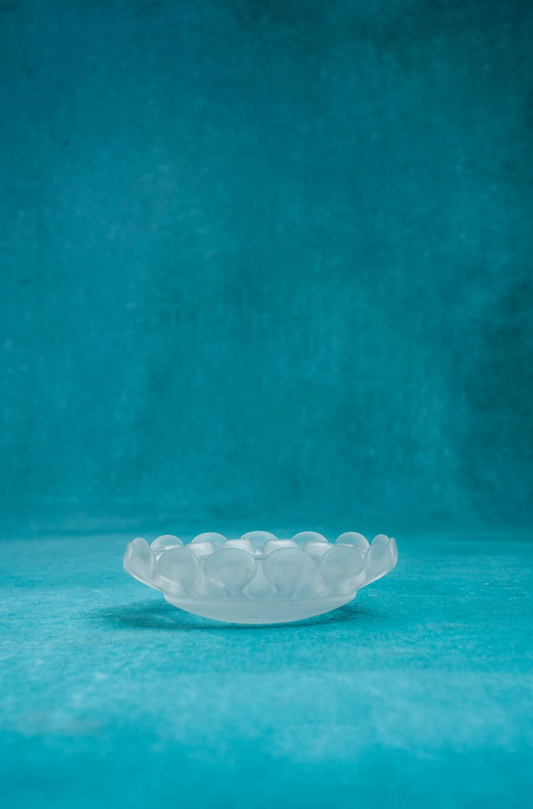 Mid-Century Humppila “Splash” Art Glass Bowl