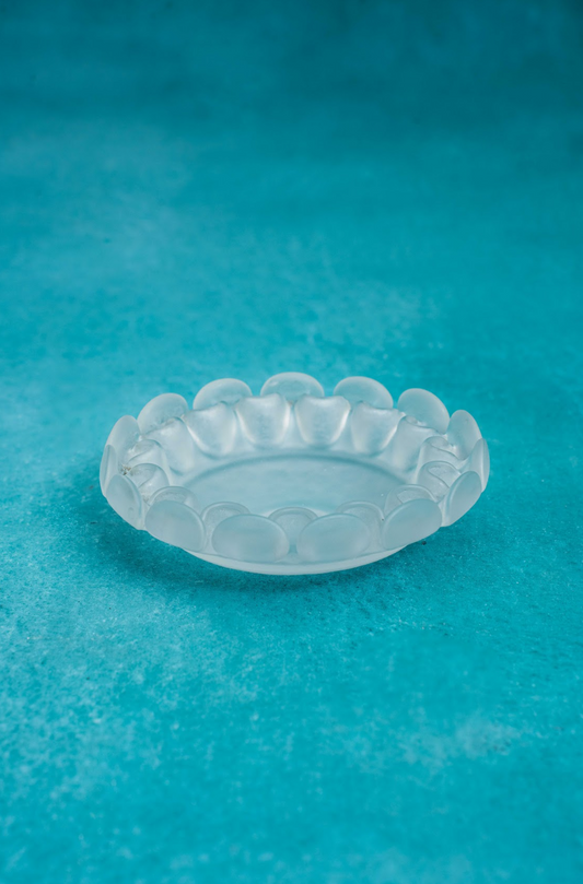 Mid-Century Humppila “Splash” Art Glass Bowl