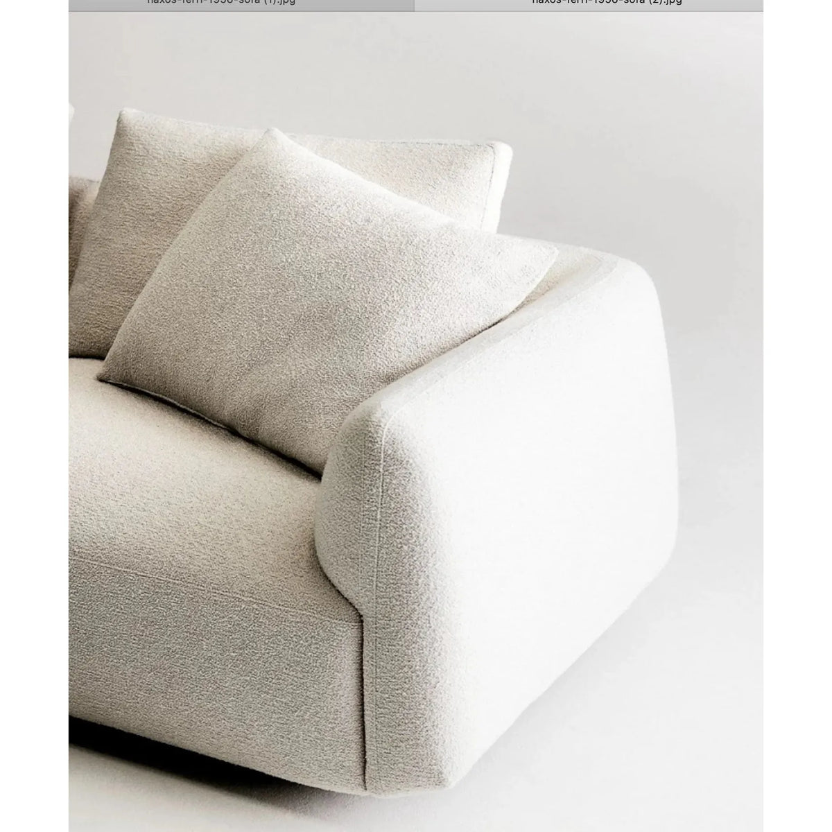 Naxos Sofa by Ludovica and Roberto Palomba | Designer Sofas Egypt – The ...