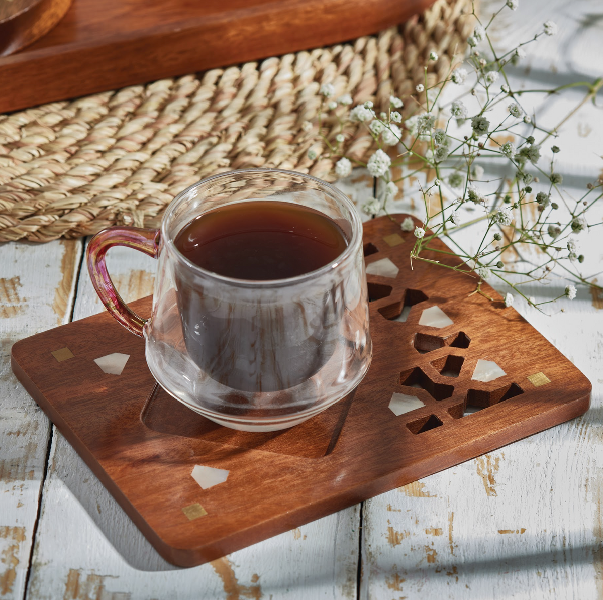 Ghazaleh Coaster Plate