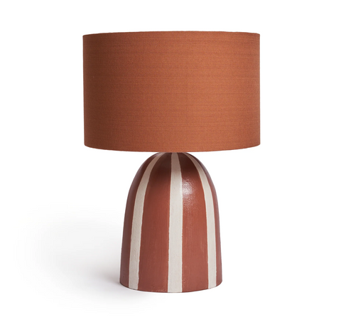 Leo Table Lamp - Brick - Large