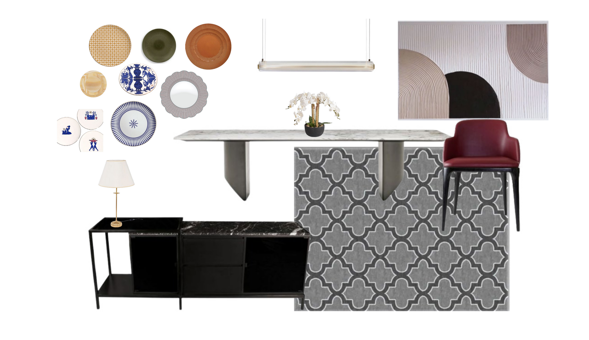 Eclectic - Dining Room