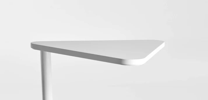 White Porta Desk
