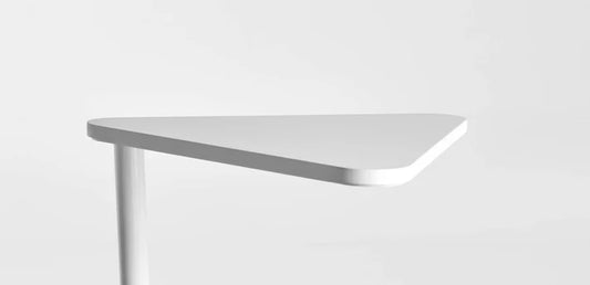 White Porta Desk