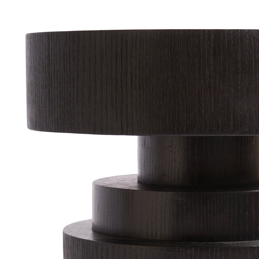 Oak Stacked Side Table