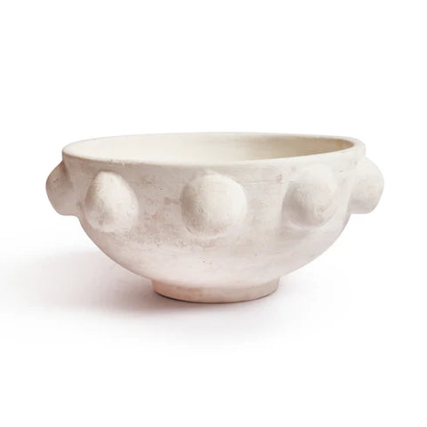 Stoneware Bowl-Off White
