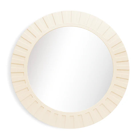 White Sunbeam Mirror