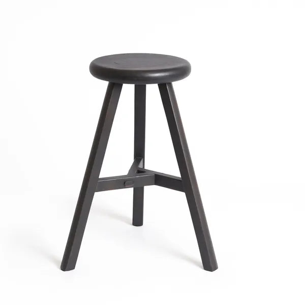 Teak Stool - THE SPRING PROJECT- The Mob Collective
