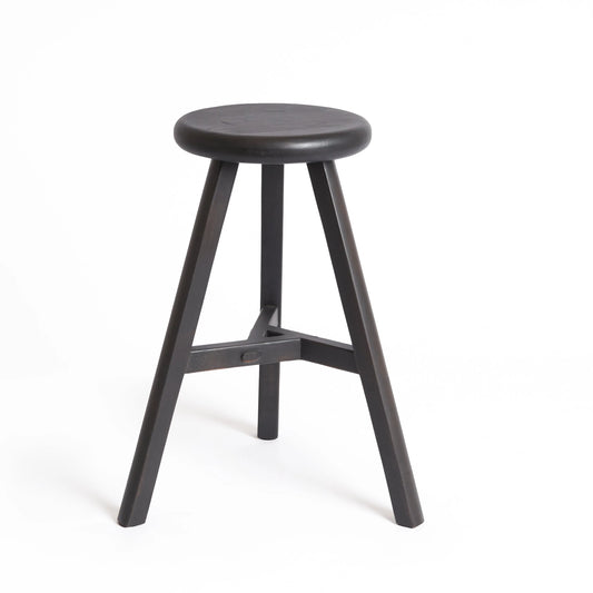 Teak Stool - THE SPRING PROJECT- The Mob Collective