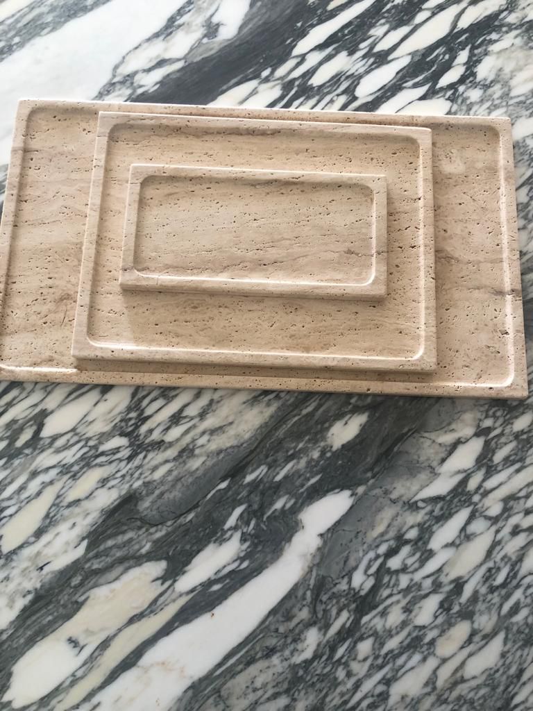 Tray set