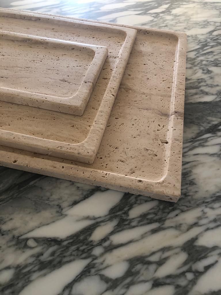 Tray set