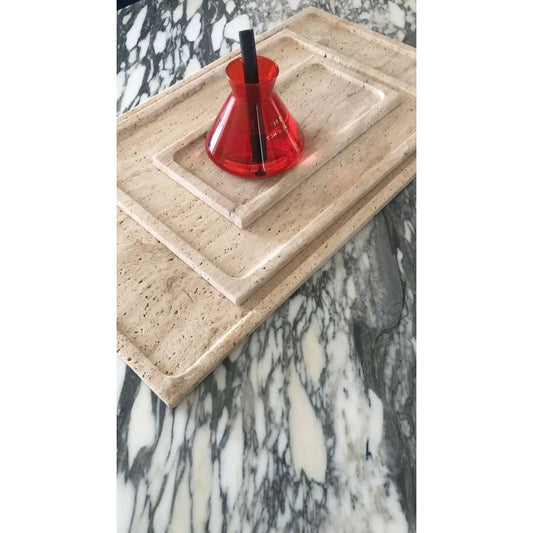 Tray set