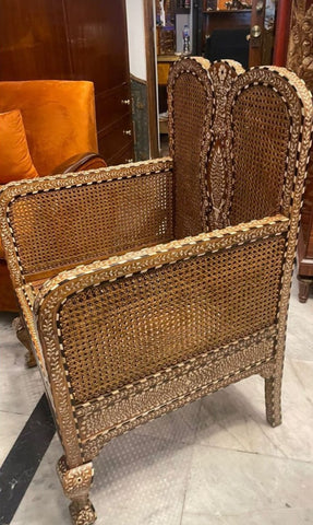 Pair of Indian Arm Chairs