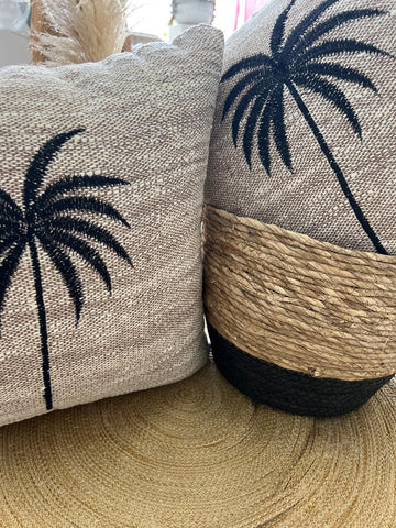 Palm Tree Cotton Cushion