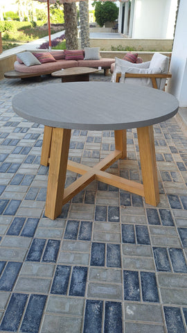 Outdoor Cement Table