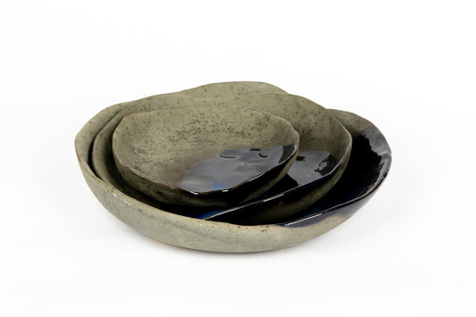 Yoga Blue Shades Deep Plate