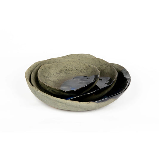 Yoga Blue Shades Deep Plate