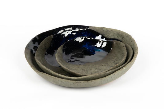 Yoga Blue Shades Deep Plate