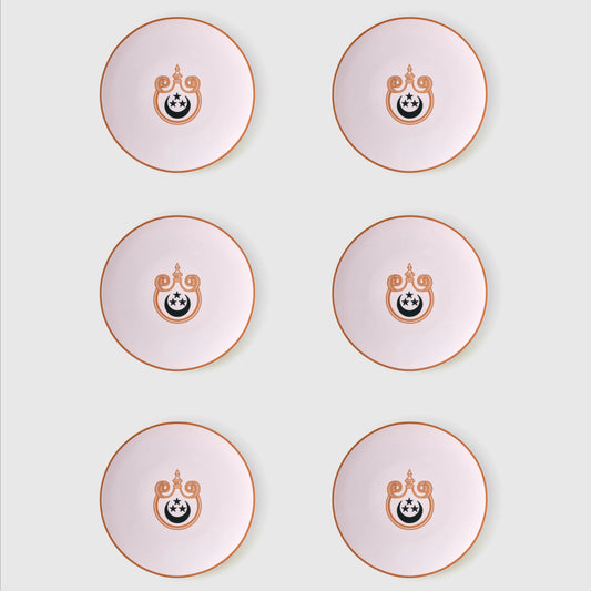Afandina set of 6 Dinner Plates