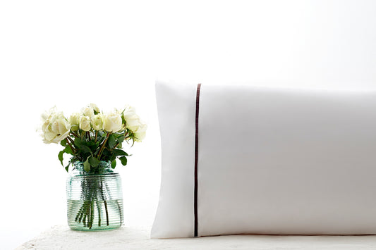 False Piping Pillow Case