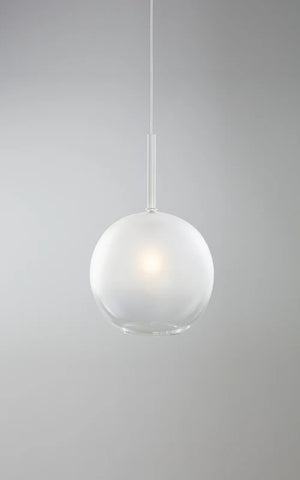 Blow Frosted Suspension - Sparkle - Medium - White