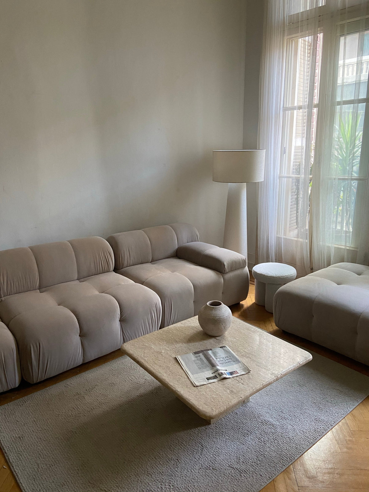 Travertine Coffee Table