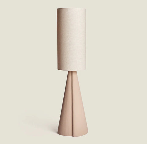 Jawda in Beige - Floor Lamp