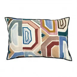 Maison Casamance Housse De Coussin Mahlangu - Design Emporium- The Mob Collective