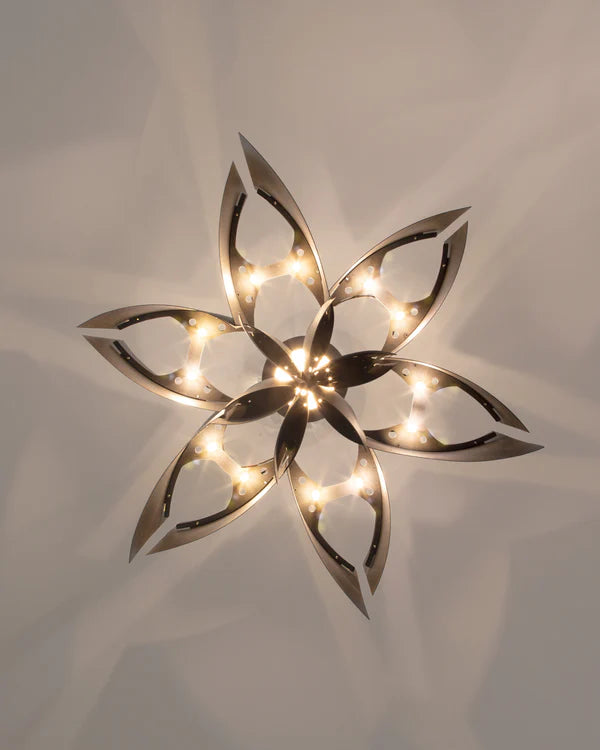 Grace Chandelier ‚ÄìLotus-Inspired Modern Decorative Lighting