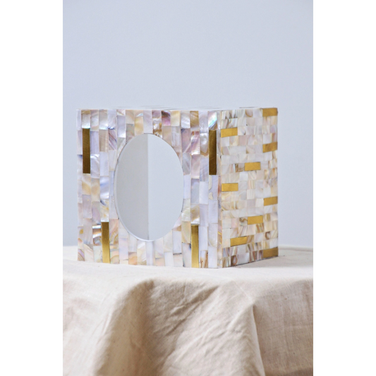 Pearl and Brass Trims Box