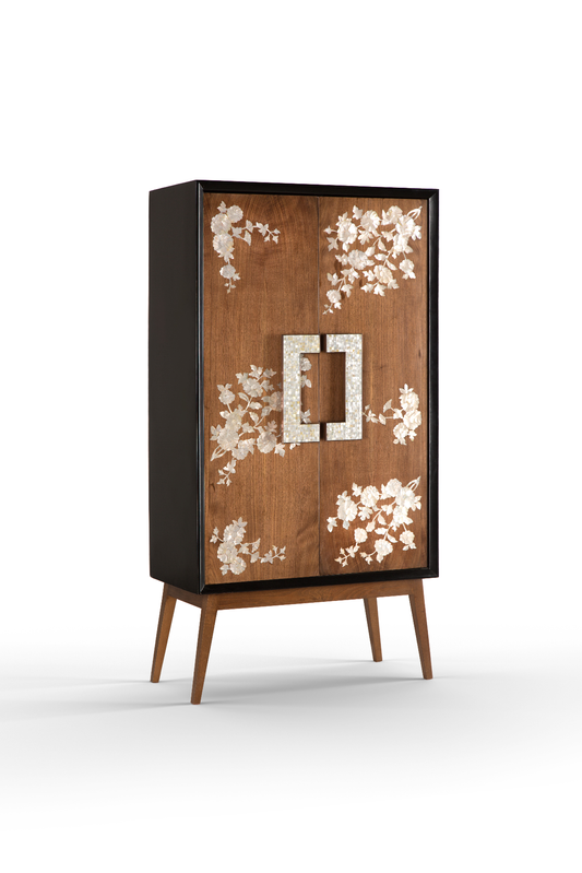 For The Love Of Flowers Cabinet - Shewekar- The Mob Collective