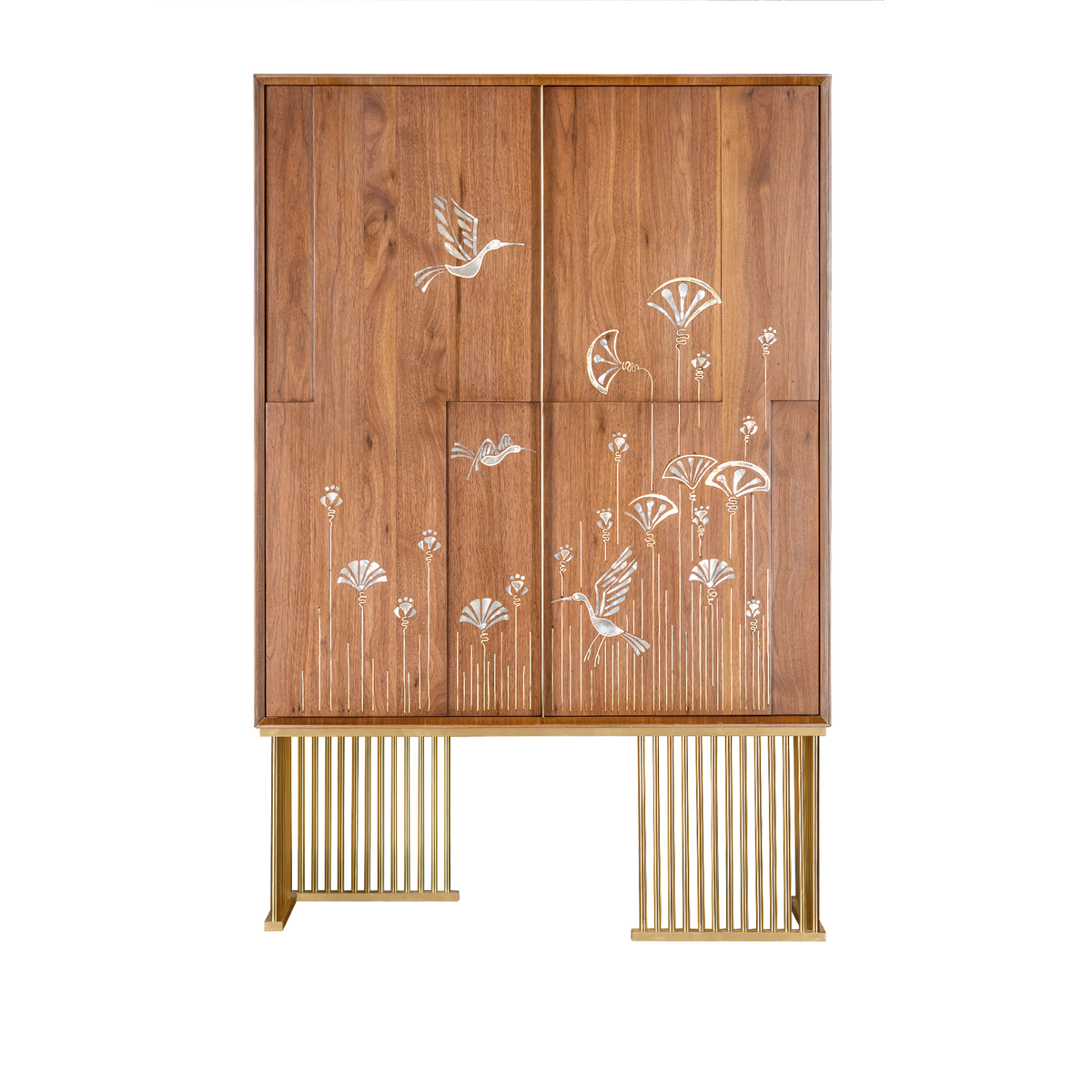 Pearly Ibis Cabinet - Shewekar- The Mob Collective