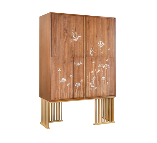Pearly Ibis Cabinet - Shewekar- The Mob Collective